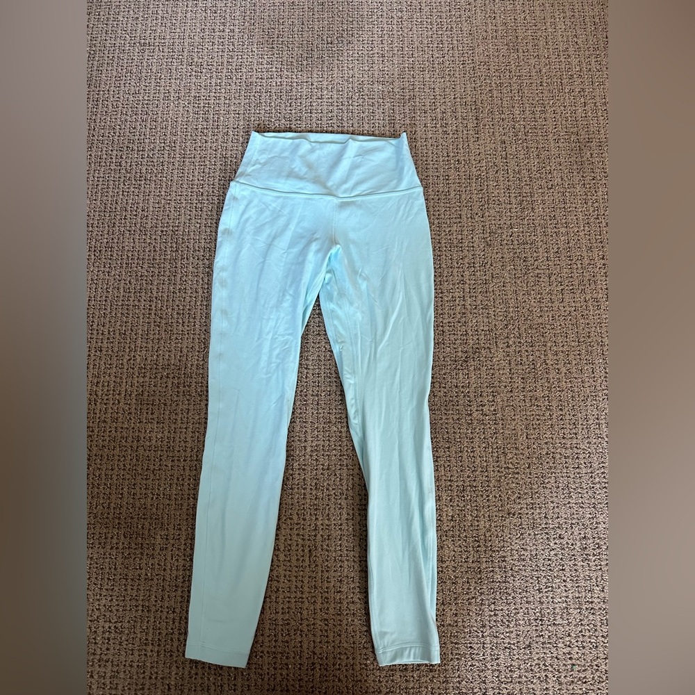 NEVER WORN Tidewater Teal Lululemon Align Leggings Size 8